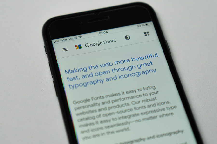 Google Fonts führt zu Schadensersatz