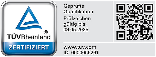 datamog - Zertifiziert vom TÜV Rheinland
